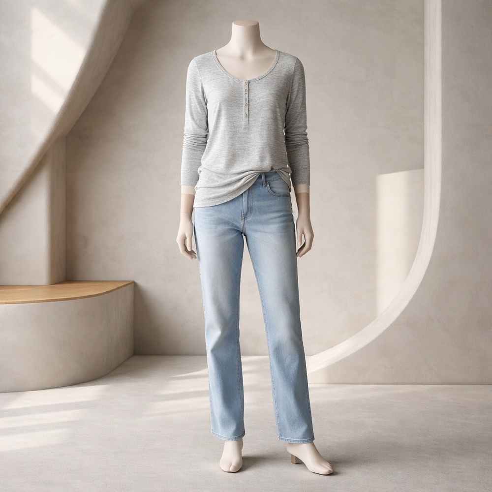 "BUNDLED" Deal For $20? Gap Tee&Swank A Posh Jeans. Sz. JR.11 & Jr.(Top) Sz. S.